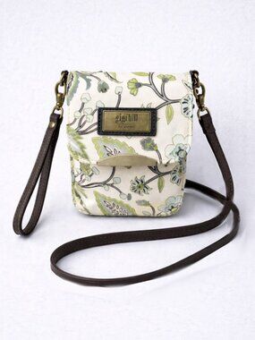 Gigi Hill Floral Crossbody Wristlet Wallet Convertible Bag Multi-Way